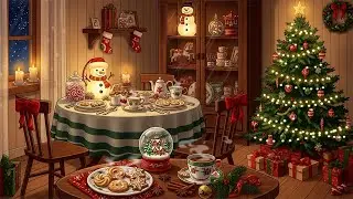 it’s snowing, vintage oldies playing in another room ❄️🎄 cold, snowy christmas night to unwind
