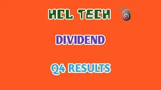 HCL TECH Q4 RESULTS 2025🔴HCL TECH💥Q4 RESULTS 2025⭕DIVIDEND✔STOCK MARKET @ STOCK MARKET PLANNER
