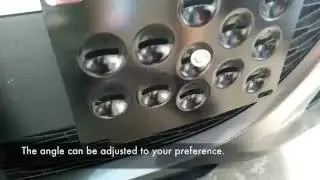 9: Licence Plate Tow Hook Relocation on 2010 Mazda 3!