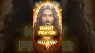 Rest Deeply in Jesus | Night Prayer for Real Rest 😴  #praywithme