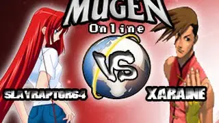 Mugen Online Matches - Slayraptor64 (Aoko) vs Xaraine (Yang)