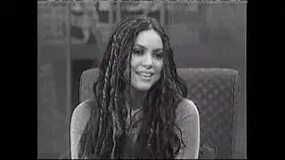 Shakira en el Show de Cristina en 1998 PARTE 1