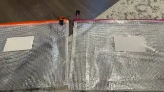 Sooez 20 Pack Mesh Zipper Pouch Bags, A4 Letter Size, Zipper Bags with Label Pocket, Waterproof