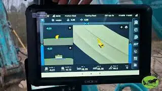 Indikacinė 2D/3D valdymo sistema ekskavatoriui 