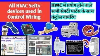 Big Package unit HVAC  All Sefty party used Control Wiring Diagram #hvac #training #institute #job