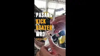 Pasang Selahan Kick Stater WR3 Kawasaki Ninja SS