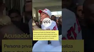 Interno de La Victoria denuncia presunta corrupci&oacute;n de custodio
