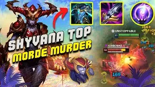 Shyvana Top S13 vs Mordekaiser ATTACK Speed & Nullifying Orb Stomp