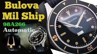 Bulova Mil Ship Special Edition Nato 98A266 Automatic