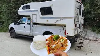 My First Trip in My 1995 Vintage Truck Camper (Fly Fishing)