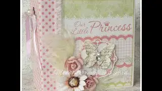 *SOLD* Baby Girl Mini Album - DCWV Preppy Princess