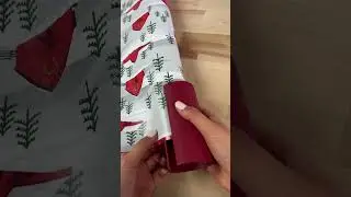 How to cutter paper perfectly ✅ #wrapping #christmas #giftideas