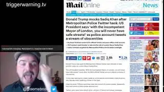 Trump Changes Asylum Laws and Mocks Sadiq Khan