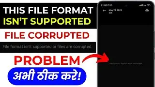 File Format Not Supported Fix ⚡ How to Repair Corrupted Files | Corrupted File Repair Online 2025