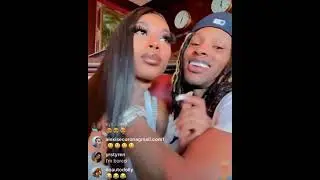 KING VON AND ASIAN DOLL ON IG LIVE: ENJOYING EACH OTHER ON A DATE  💙💙💙💙