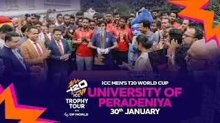 LIVE: ICC Trophy Tour - ICC Men's T20 World Cup 2026