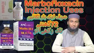 Marbofloxacin injection veterinary uses | Marboflox injection