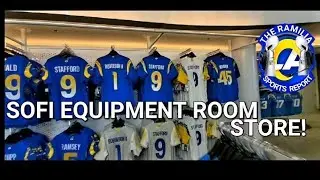 SoFi Stadium Equipment Room store! Updated 6-5-22