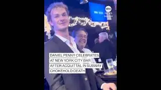 Daniel Penny celebrates at New York City bar after acquittal in subway chokehold death