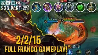 Mobile Legends - Part 251 Season 35: Full Franco Gameplay