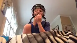 Unboxing and review of the Bauer prodigy helmet