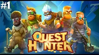 Time to explore the dark world☠️Quest Hunter gameplay for Android/ IOS EP #1 | 2 zombie Games studio