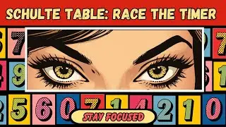 Schulte Table: Can You Find 1&ndash;25 in 30 Seconds