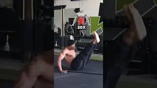 100 Rep Core Workout For Strong, Visible Abs.@NITRO_USA #shorts