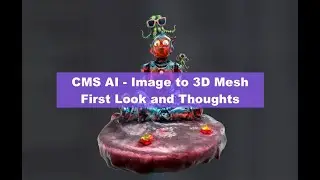 BSLIVE Common Sense Machine AI to turn Image into 3D Mesh for Blender