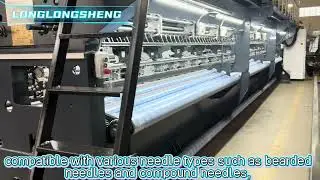 Longlongsheng Warp Knitting Machine for Fishing, Safety & Agricultural Nets