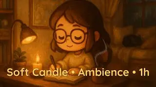 1h Soft Candle Study Night
