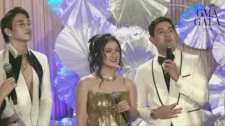 Anton Vinzon, Patricia Coma, and Seb Pajarillo SHINE BRIGHT at GMA Gala 2025 | GMA Gala 2025