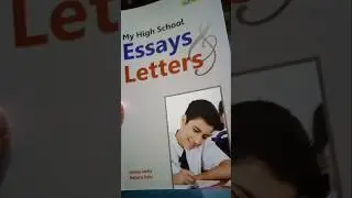 HIGH SCHOOL ESSAYS AND LETTERS#books #englishOdia
