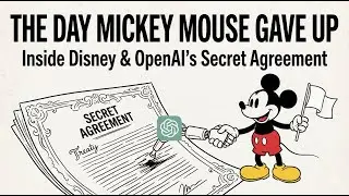 The Day Mickey Mouse Gave Up: Inside Disney & OpenAI's Secret Agreement  #disney  #openai #ai #tech