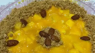 Mango Crunch Delight Recipe | Eid Special Dessert | Crunchy Creamy & Nutty Dessert |Eid Mubarak