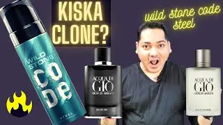 WILD STONE CODE STEEL | WHICH PERFUME CLONE ? | BEST PERFUME CLONES | BUDGET CLONES | AQUA DI GIO |