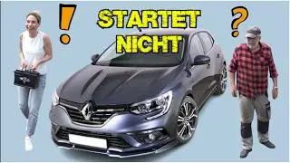 Renault Megane will NICHT starten! Display spielt VERRÜCKT! Easy repair oder Schock?!