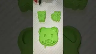 Satisfying Kinetic Sand Mold Cutting #kineticsand #asmrsounds  #trending #shorts
