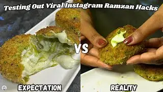 Testing Out Viral Instagram Ramzan Hacks Sent By Subscribers