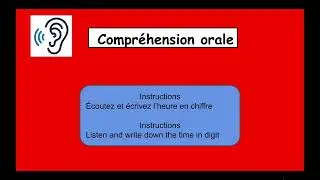 L'heure en français - Révision - Exercices
