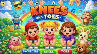 🎵 “Head Shoulders Knees & Toes Dance! | Fun Body Parts Song for Kids”