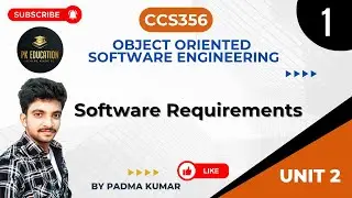 2.1 Software Requirements | OOSE | CCS356 | Anna university R2021 in Tamil