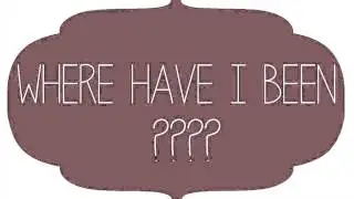 WHERE HAVE I BEEN??