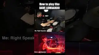 HOW TO PLAY LIKE DAVE LOMBARDO