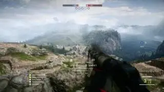 Battlefield 1 1000m Headshot