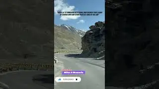 📍No network, just views! Welcome to Baralacha La Diaries 🏔️ #incredibleindia #travel #viral #shorts