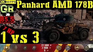 85_World of Tanks Panhard AMD 178B WoT Replay - 7 Kills 2.8K DMG(Patch 1.4.0)