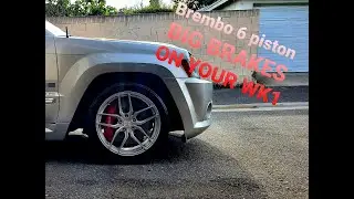 ХРОНИКИ HEMI: 2006-2010 WK1 JEEP SRT8 BREMBO 6 PISTON UPGRADE