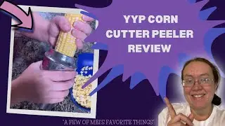 YYP Corn Cutter Peeler, Corn Cob Stripper with Cup [No Splatters or Mess]