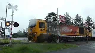DL 9671 with 620 on a Wet Day